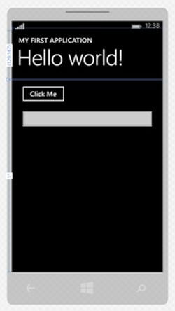 my first application